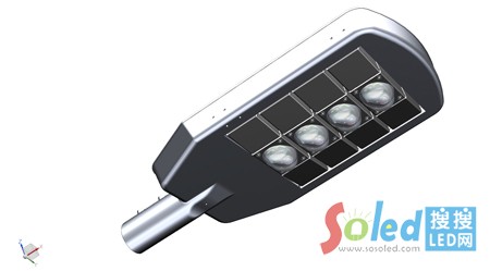 應(yīng)用飛利浦天狼星LED室外模組搭配Xitanium LED室外電源的參考燈具模擬圖1