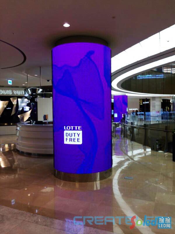 韓國樂天——CreateLED“比肩”LV、CHANEL