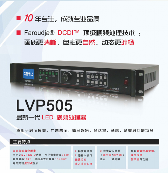 LVP505視頻處理器